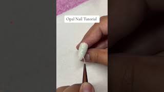 Opal nail art