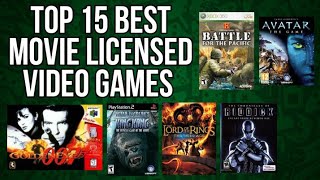 top 15 best movie licensed video games.