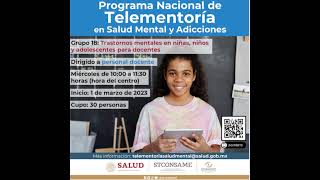 Emisión en directo de SALUD MENTAL-CONADIC COORDINACION Y VINCULACION