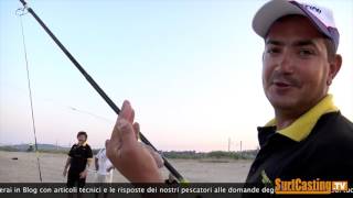 COME PESCARE i PESCI SERRA DALLA SPIAGGIA CON LE CANNE DA PESCA A SURFCASTING | A FONDO IN MARE