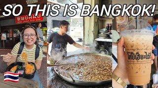 Exploring Bangkok Part 1 | Food Adventure, Wat Arun, Icon Siam 🇹🇭