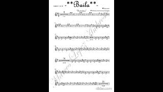 Baila - banda fresa (partitura)