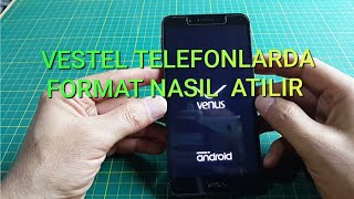 VESTEL TELEFONLARDA NASIL FORMAT ATILIR