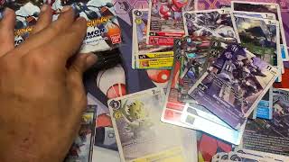 All I want for Christmas is Beelzemon BT10 Xros Encounter Pre Realese Box Opening unboxing