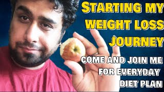 Starting my Weight Loss Journey || Come and Join me ||Weight loss programme || Day 1 || Vlog #33