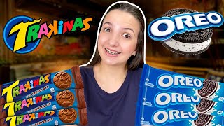 MELHOR BOLACHA RECHEADA ENTRE AS DUAS MAIS FAMOSAS - Trakinas ou Oreo ?