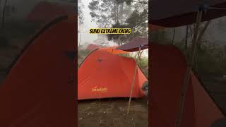 jangan Camping disini kalau gak mau menggigil ‼️ #mountains #feedshorts #dieng #camping