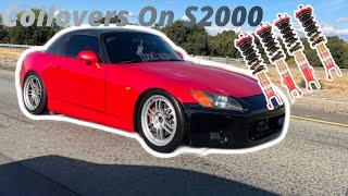 Honda S2000 Lowered on Coilovers!!