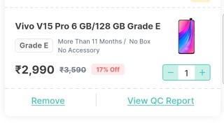 Grade E  smartphone phone buy or not? from cashify super sale #unboxingarmy