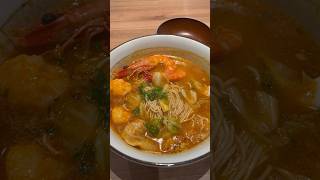 Prawn broth noodles