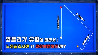 옆돌리기 시스템 어느상황에 무엇을 사용해야할까?