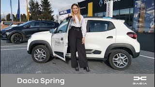 Dacia Spring - jazda próbna ulicami Grudziądza