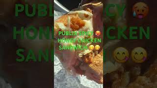 #spicyhoneychicken #sandwich #publix #yummy #shorts