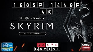 RX 470 | Skyrim Special Edition | 1080p | 1440p | 4K | High/Ultra