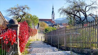 Bad Tölz: Luftaufnahme & Herbstspaziergang (in 4K)