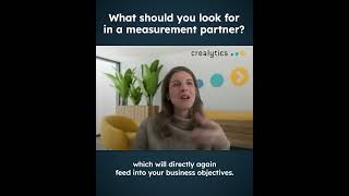 What should you look for in a measurement partner