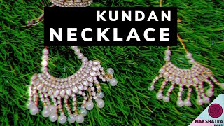 Unique Laddu Gopal Heavy Necklace / Kundan Necklace for laddu Gopal | माला