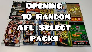 10 Random AFL Select Packs #afl #afl23 #footy #footystars