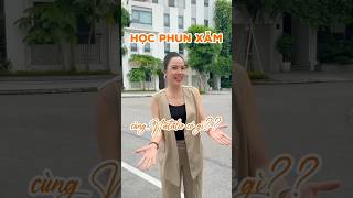 Học phun xăm tại Natalie ở Sài Gòn có gì? #quynhngapmu #hocphunxamthammy #shorts