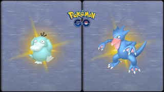 Pokemon Go: Evolving Shiny Psyduck into Shiny Golduck