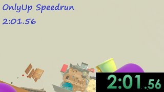 OnlyUp Speedrun 2:01.56 - Bouncing Beanies