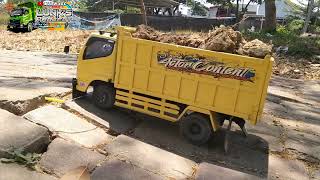 Truk Rc CANTER HDX . Actor content konfoi truk trailer