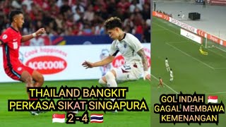 TERBARU THAILAND BANGKIT DI BABAK KE 2 BANTAI SINGAPURA !!