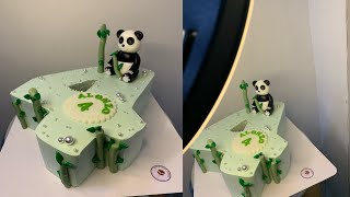 #4 PANDA CUSTOMIZE CAKE!