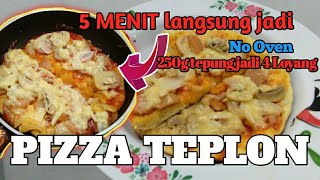 Resep Pizza Teplon || Pizza favorit keluarga dirumah