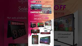 PUUSLED special OFFER! Sale up to 5%OFF!! #leddiplay #puusled  #wholesale #cantonfair #leddigitsigns