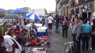 afuera en EL Zocalo Mexico DF