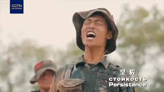 Russian Ministry of Defence release a promotional video for the China army "March of Steel Torment"