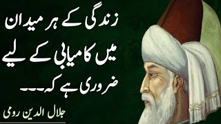 Sayings of Maulana Rumi | Molana Jalal Uddin Rumi Life Changing Quotes In Urdu || Sufi Rumi Poetry