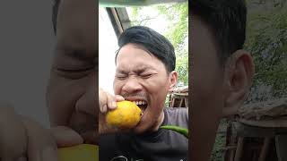 #shorts Makan lemon pake cabe rawit