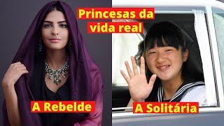 A Princesa REBELDE e a Princesa SOLITÁRIA // Princesas da vida real // Ameera al-Taweel vs Toshi