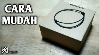 Cara mengikat gelang / Bracelet