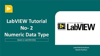 LabVIEW Tutorial -02 | Numeric Data Type (LabVIEW Programmer #beginners) CLAD CORE 1