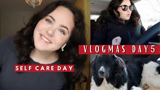 VLOGMAS DAY 5| self care day| hair, makeup and spa day | LITERALLY LYDIA