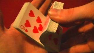 how to turn a whole deck of cards into all 9 of hearts magic card trick