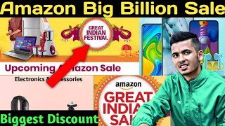 Amazon Big Billion Days sale date offer Confirmed🔥[2021]||Amazon Great Indian festival sale 2021 |