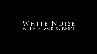 White Noise with Black Screen 8 Hours | Better Sleep, Improve Concentration, Increase Mental Health