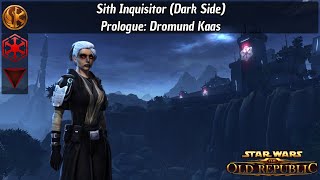 SWTOR -- Sith Inquisitor Storyline #2 -- Prologue: Dromund Kaas