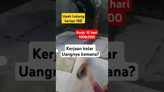 Upah tukang harian