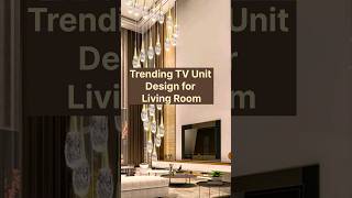 Trending TV Unit Design for Living Room #tvwallunitdesign #tvcabinetdesign #@chitradesignandmakeover