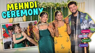 MEHNDI CEREMONY VLOG 😍