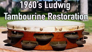 60's Ludwig Tambourine Restoration