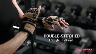 Fitness Gym Bodybuilding Gloves for Men or Women   Best for Heavy Weight Lifting Exercise Integrated