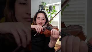 Bourrée; C-natural vs. C#, phrasing using bow speed | Suzuki Violin Book 2