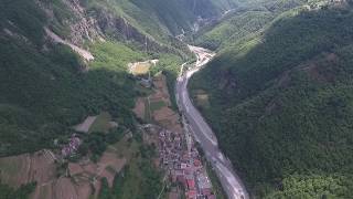 Salsominore di Ferriere val d'Aveto a volo di drone DJI Phantom 4