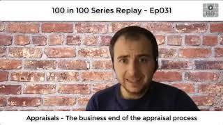 HBTV 100 Ep031 – Introduction to the Full Development Appraisal